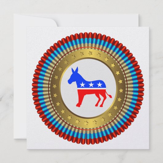 Patriottische Democratische Uitnodiging - SRF (Voorkant)