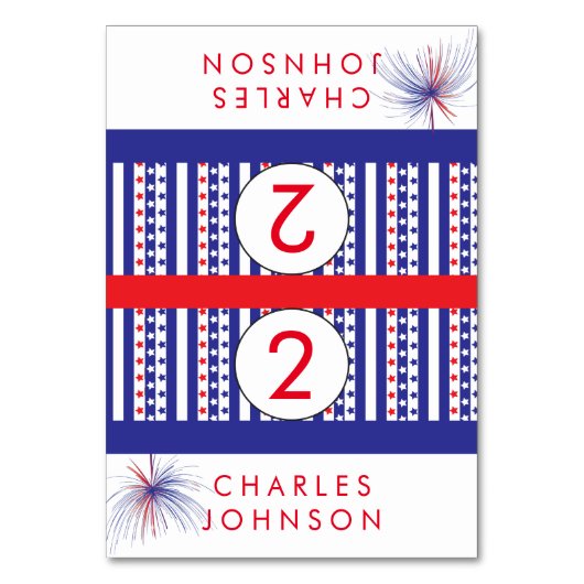 Patriottische Design | Kaarten plaatsen (Voorkant)