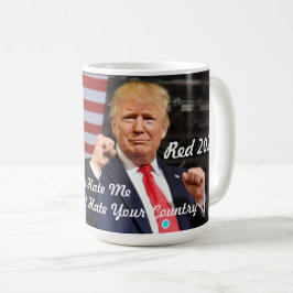 Patriottische Donald Trump Verklaring Verkiezingen Koffiemok