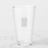 Patriottische Donut Liefhebber Vector Grafische T- Glas (Achterkant)