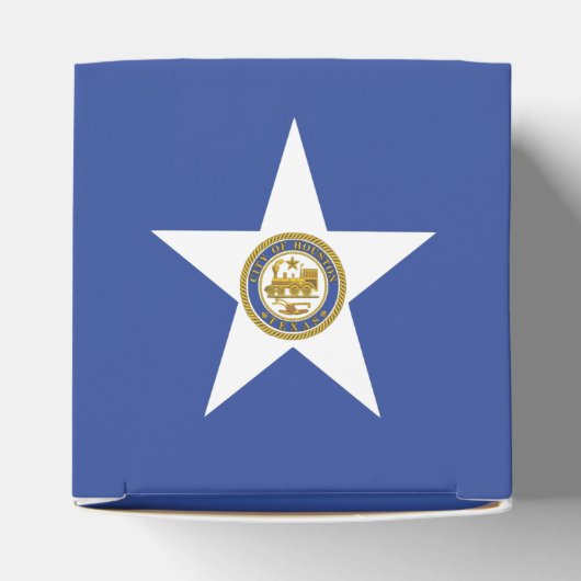 Patriottische doos met vlag van Houston Bedankdoosjes (Bovenkant)