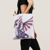 patriottische draak tote bag (Dichtbij)