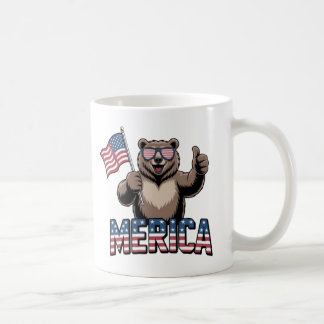 Patriottische duimen omhoog Beer Mok – Fun America