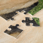 Patriottische Duitse Herder Reddingshond Legpuzzel (Zijkant)