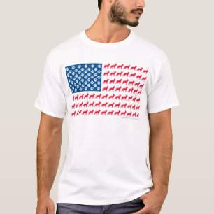 Patriottische Duitse herders T-shirt