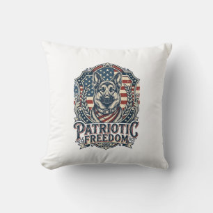 Patriottische Duitse Herders Vector Grafische T-sh Kussen