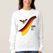 Patriottische Duitse vlag, Duitsland Dag van de Ee Trui (Voorkant)