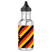 Patriottische Duitse vlag Waterfles (Rechts)