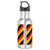 Patriottische Duitse vlag Waterfles (Achterkant)