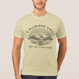 Patriottische E Pluribus Unum Eagle T-shirt