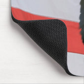 Patriottische Eagle-American Flag Muismat (Hoek)