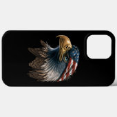 Patriottische Eagle Amerikaanse vlag op 4 juli Case-Mate iPhone Case (Achterkant (horizontaal))