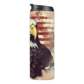 Patriottische Eagle Design Thermische Tumbler Thermosbeker (Geroteerd rechts)