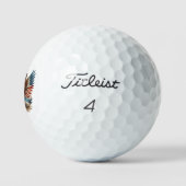 Patriottische Eagle Golf Ballen (Logo)