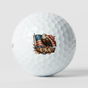 Patriottische Eagle Golf Ballen