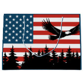 Patriottische Eagle Groot Cadeauzakje (Voorkant)