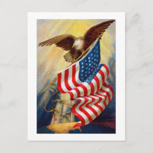 Patriottische Eagle Kaart