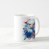 Patriottische Eagle Mok (Voorkant rechts)
