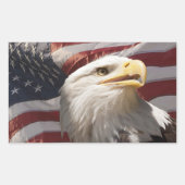 Patriottische Eagle Stickers (Voorkant)