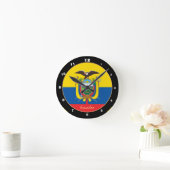 Patriottische Ecuador vlag, Ecuador - thuis / ontw Ronde Klok (Huis)