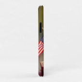 Patriottische eekhoorn Case-Mate iPhone case (Achterkant/rechts)