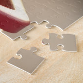 Patriottische eekhoorn legpuzzel (Zijkant)