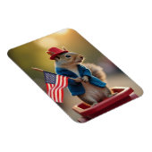 Patriottische eekhoorn magneet (Rechterzijde)