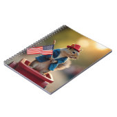 Patriottische eekhoorn notitieboek (Linkerzijde)