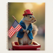 Patriottische eekhoorn planner (Voorkant)