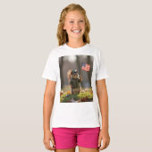 Patriottische eekhoorn t-shirt (Voorkant volledig)
