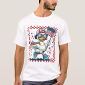 Patriottische Eend T-shirt (Voorkant)