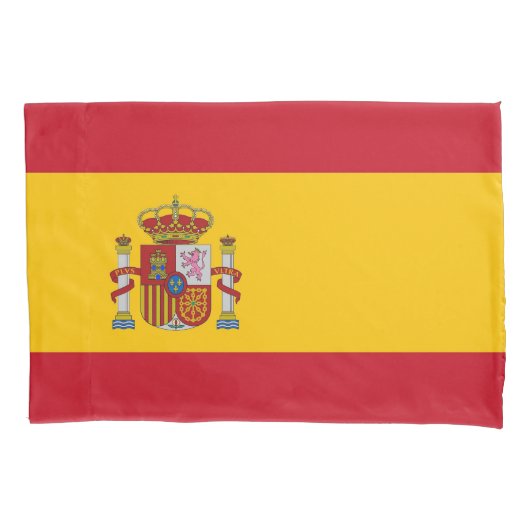 Patriottische eenpersoons Kussensloop van Spanje (Voorkant)