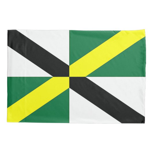 Patriottische eenpiloot met vlag van Monterey Kussensloop (Achterkant)