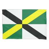 Patriottische eenpiloot met vlag van Monterey Kussensloop (Voorkant)