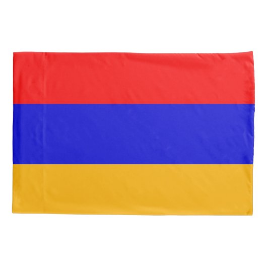 Patriottische eenpiloot vlag Armenië Kussensloop (Achterkant)