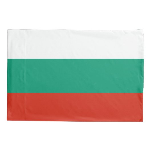 Patriottische eenpiloot vlag Bulgarije Kussensloop (Achterkant)
