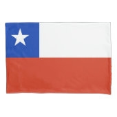 Patriottische eenpiloot vlag Chili Kussensloop (Voorkant)