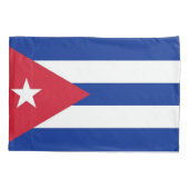 Patriottische eenpiloot vlag Cuba Kussensloop (Achterkant)