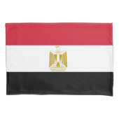 Patriottische eenpiloot vlag Egypte Kussensloop (Voorkant)