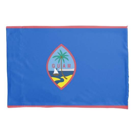 Patriottische eenpiloot vlag Guam Kussensloop (Voorkant)