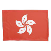 Patriottische eenpiloot vlag Hongkong Kussensloop (Voorkant)