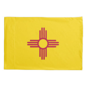 Patriottische eenpiloot vlag New Mexico Kussensloop