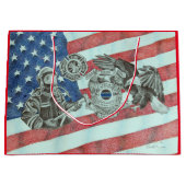 Patriottische Eerste Responder Groot Cadeauzakje (Voorkant)