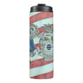 Patriottische Eerste Responder Thermosbeker (Voorkant)