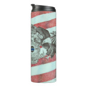 Patriottische Eerste Responder Thermosbeker (Geroteerd rechts)