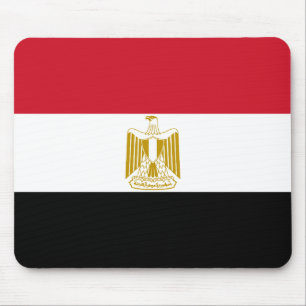 Patriottische Egyptische vlag Muismat
