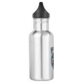 Patriottische eigenaar van een klein bedrijf waterfles  (Links)