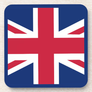 Patriottische Engelse vlag Bier Onderzetter