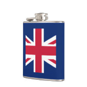 Patriottische Engelse vlag Heupfles (Links)