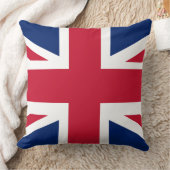 Patriottische Engelse vlag Kussen (Deken)